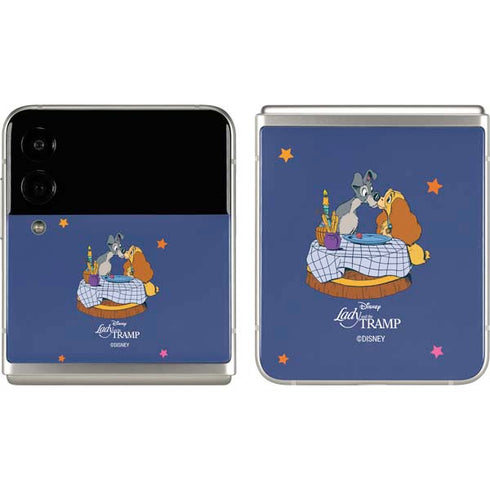 Disney Lady & The Tramp Bella Notte Galaxy Z Flip3 5G Skin